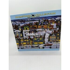 Vintage Hometown Collection SNOWMAN CONTEST 1000 PCS Puzzle The Artist Heronim‎